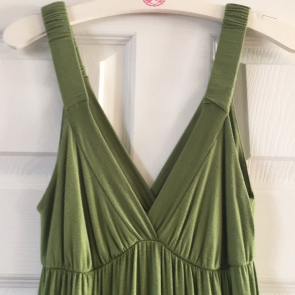 NWOT Anthropologie Ophelia Sage Midi Dress - Picture 12 of 14